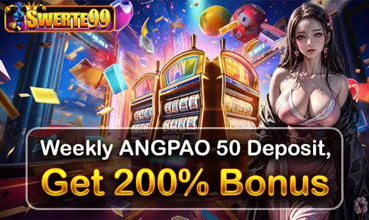 Weekly Angpao Deposit 50 GET 200% Bonus